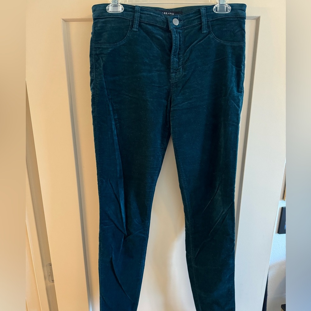 J Brand velvet pants